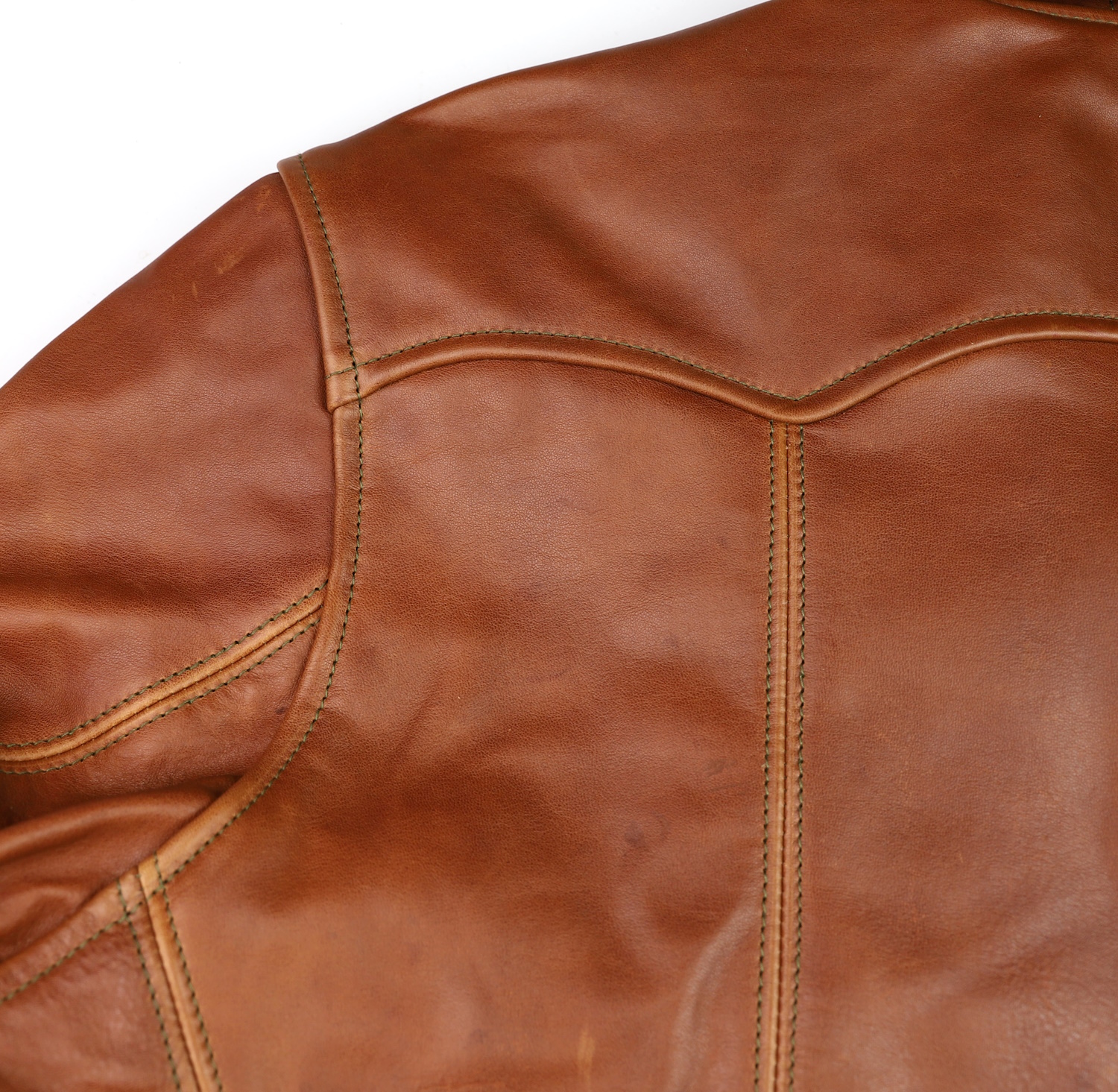 Aero Original Hercules Cognac Pinnacle Horsehide upper yoke.jpg