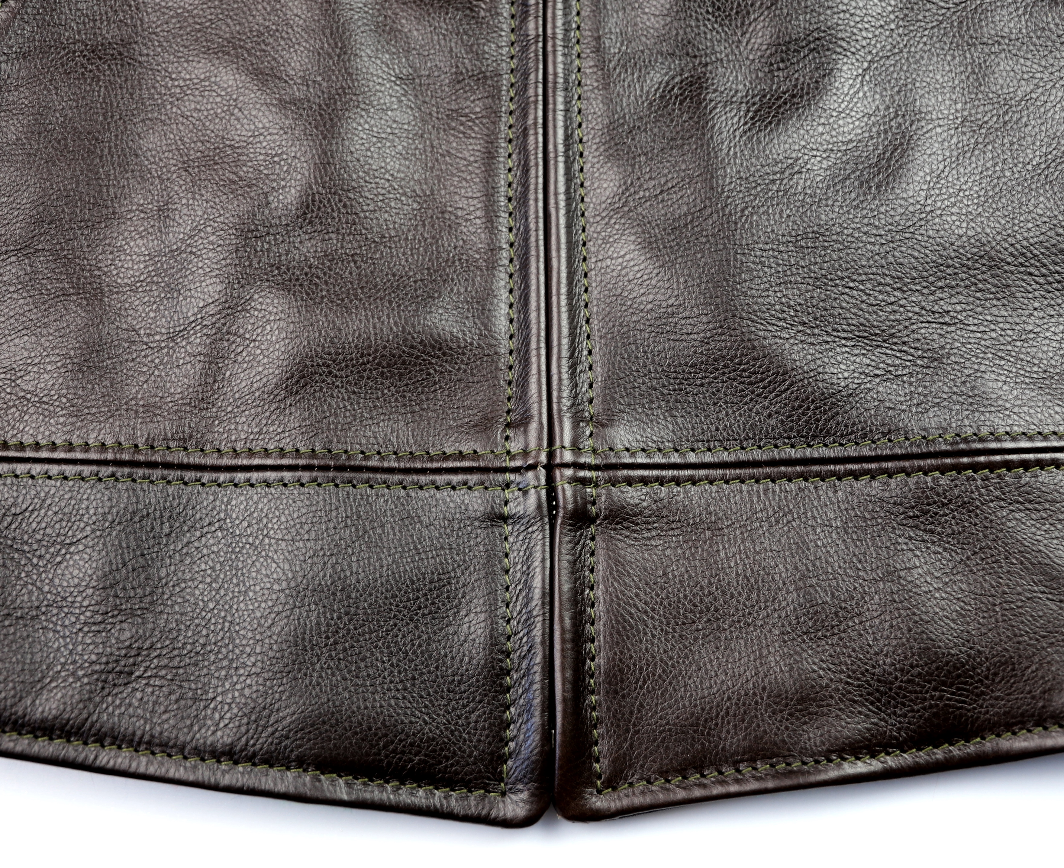 Aero Original Hercules Dark Seal Vicenza Horsehide L6D4 bottom hem.jpg