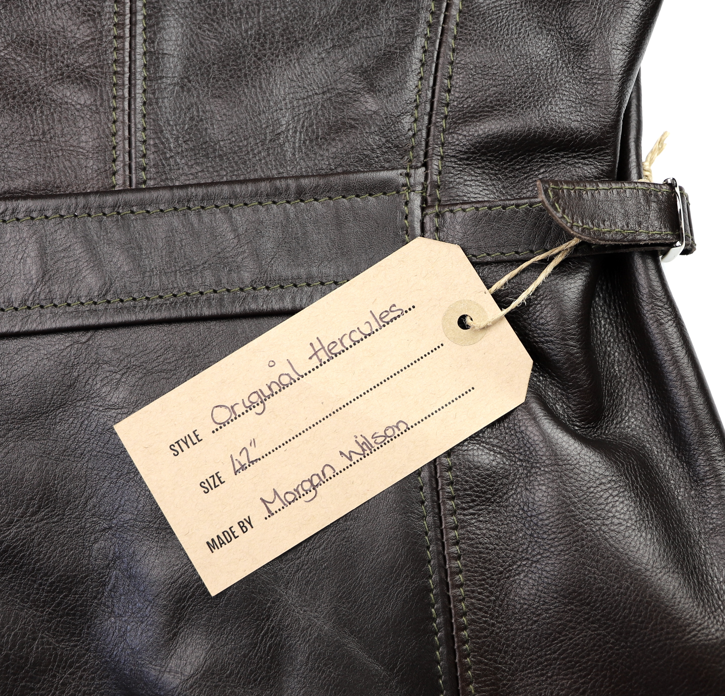 Aero Original Hercules Dark Seal Vicenza Horsehide L6D4 name tag.jpg