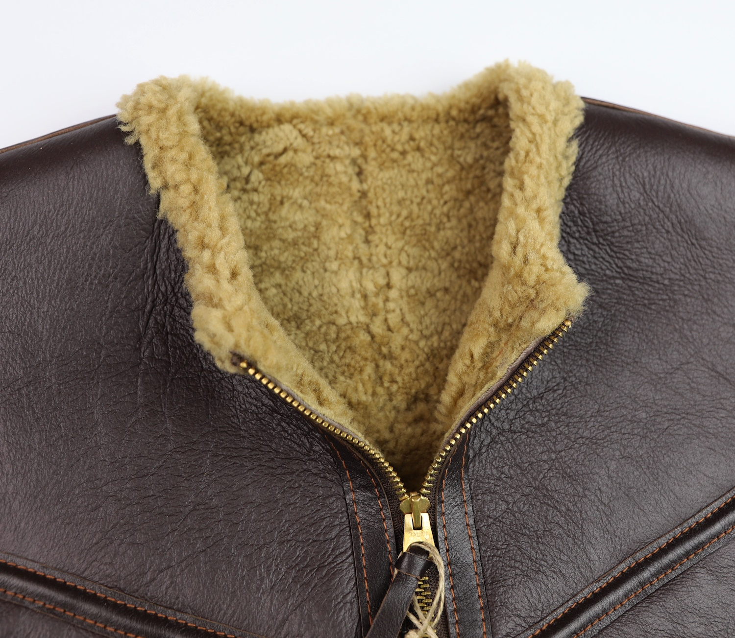 Aero Outlaw Vest RAF shearling collar.jpg