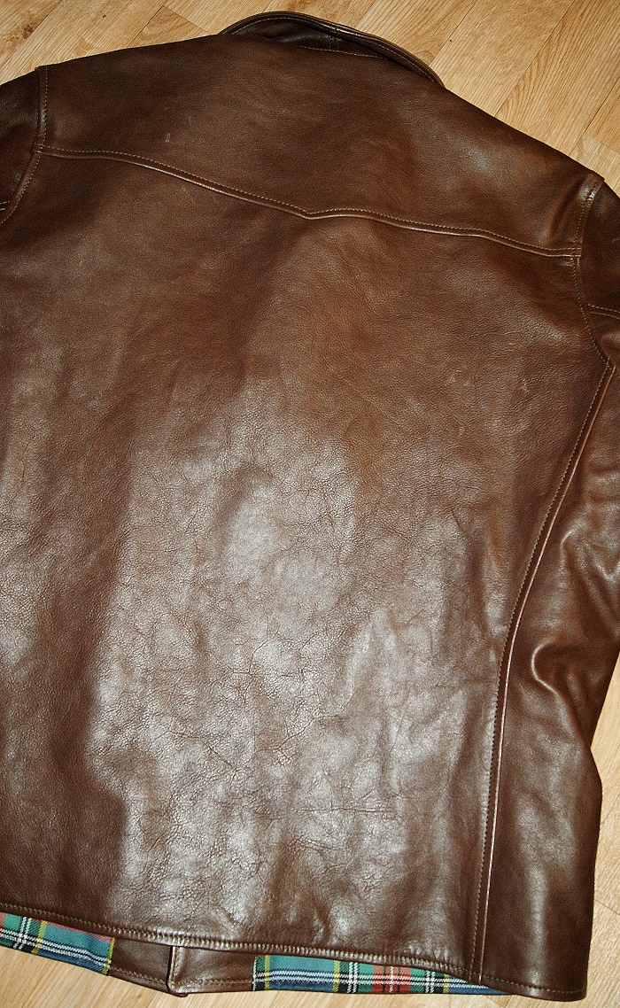 Aero Plain Teamster Seal Vicenza Horsehide back.jpg