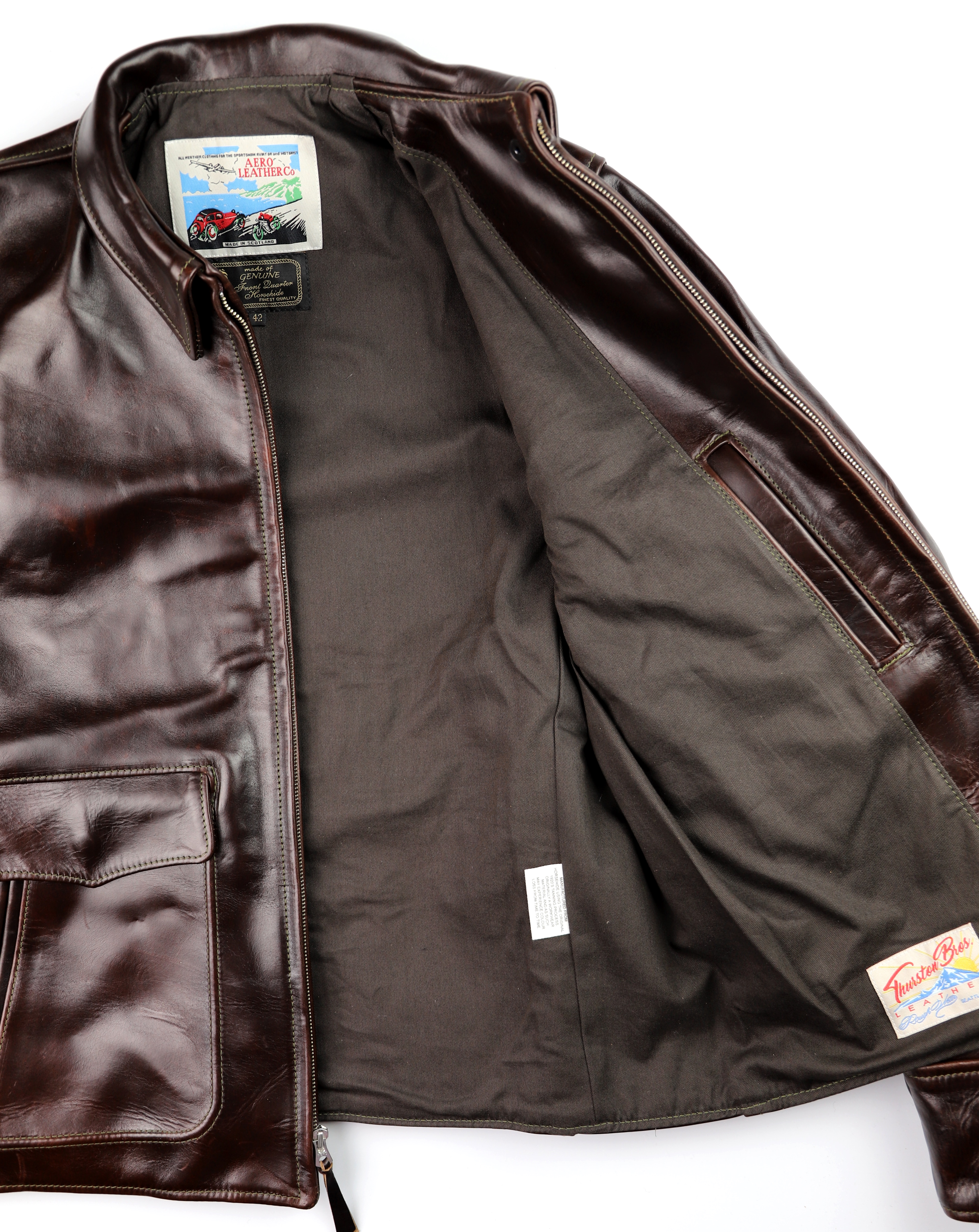 Aero Plainsman HB Deluxe pockets Brown CXL FQHH brown cotton drill lining.jpg