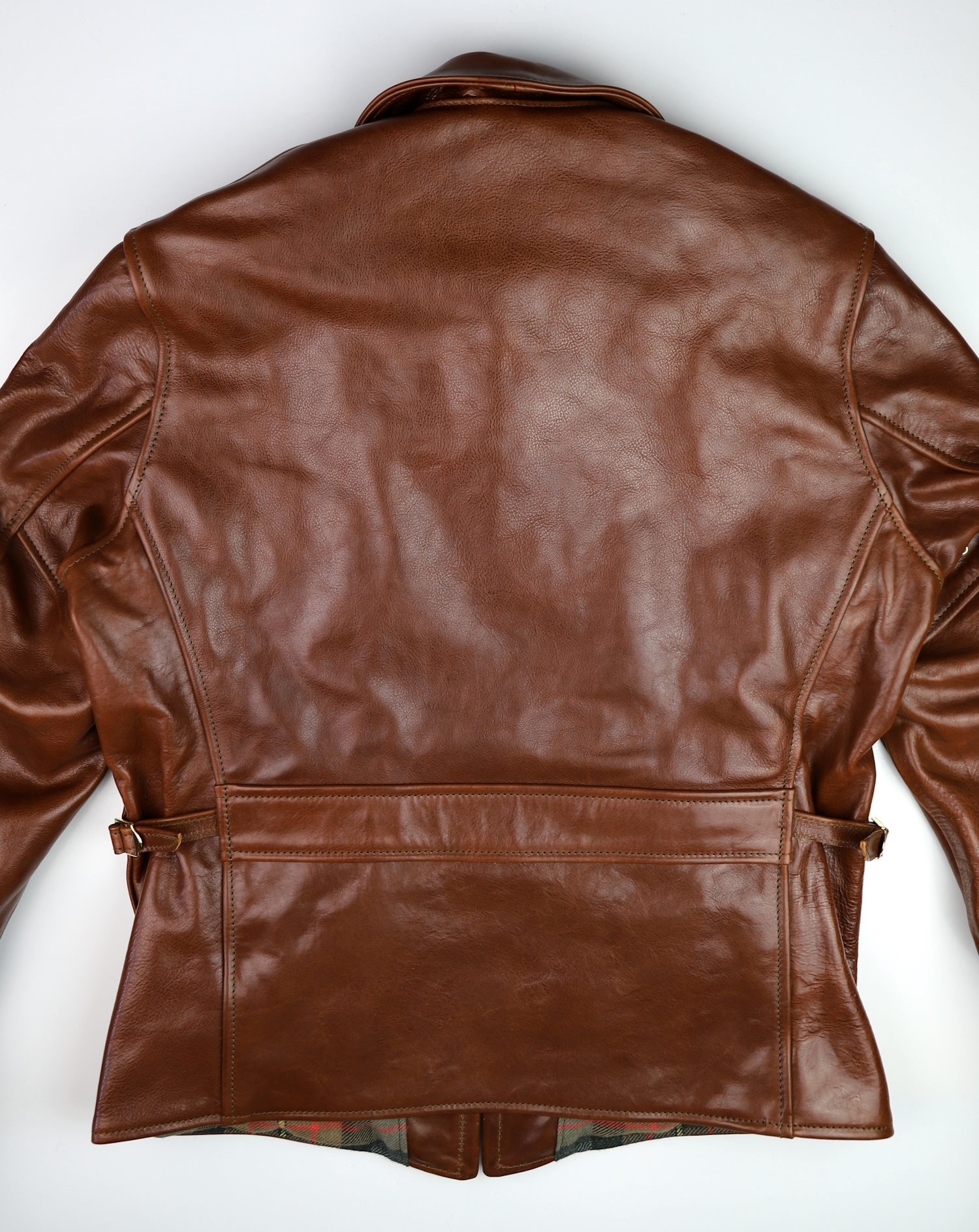 Aero Plainsman Russet Badalassi Cowhide back.jpg