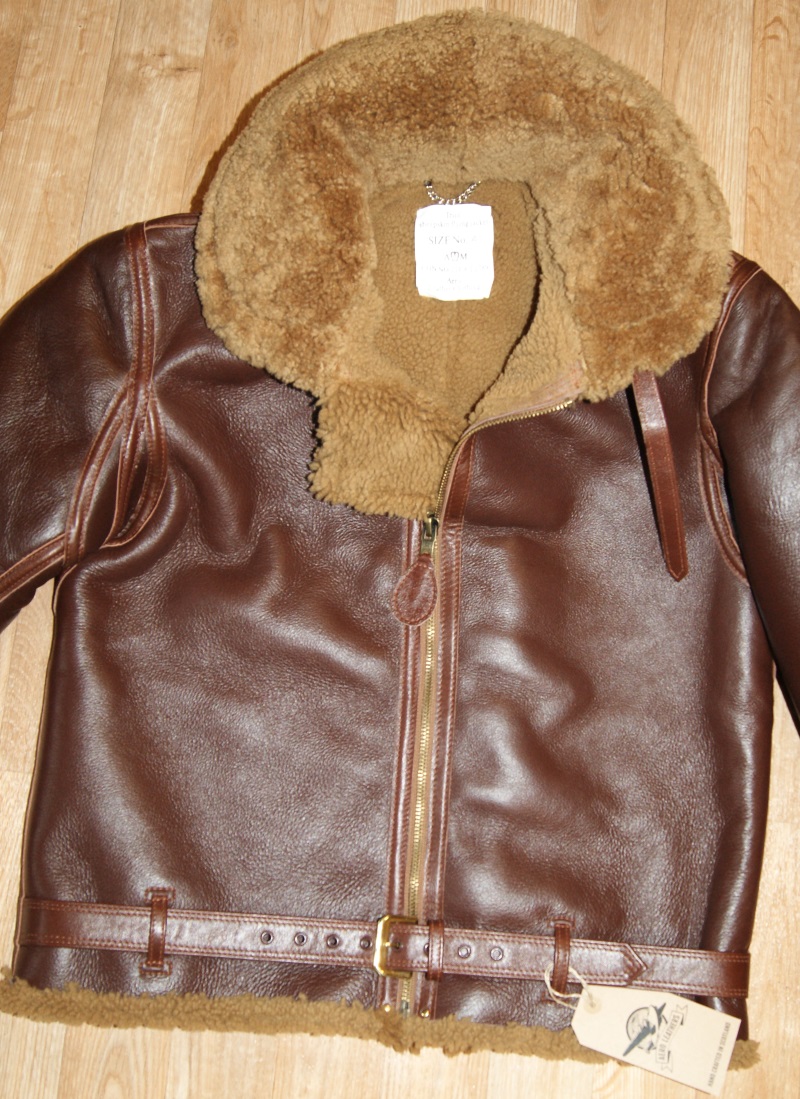 Aero Pre-War Irvin Russet Shearling size 44 front.jpg