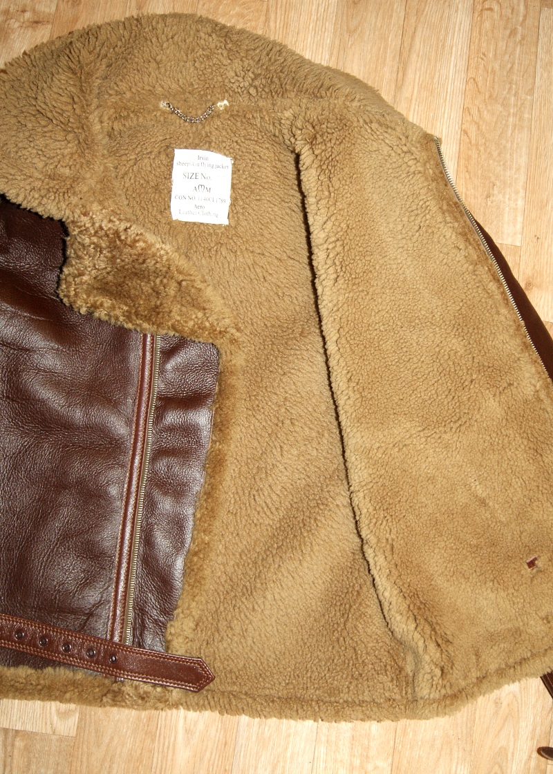 Aero Pre-War RAF Russet Shearling 44 open.jpg