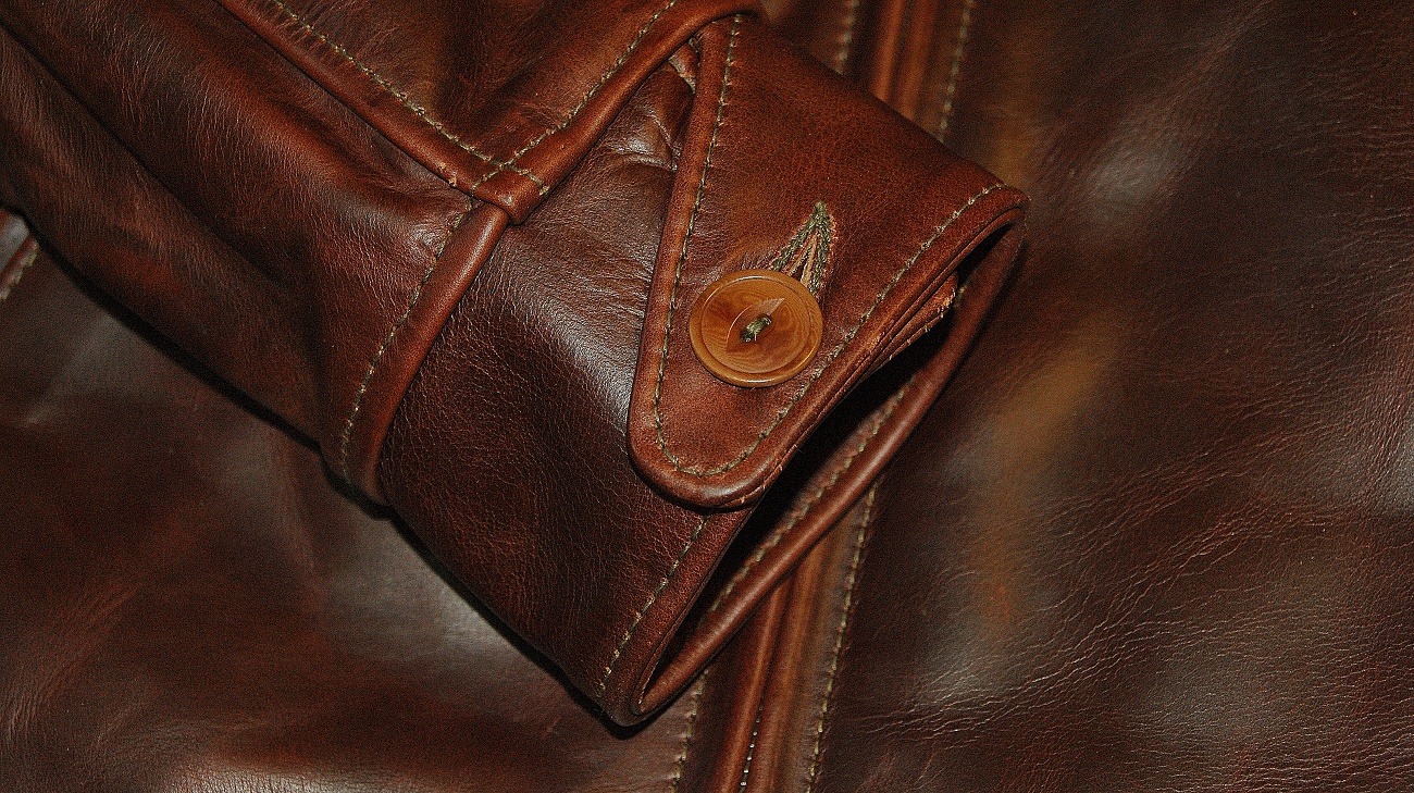 Aero Premier 1930s Half Belt Brown CXL Steerhide button cuff.jpg