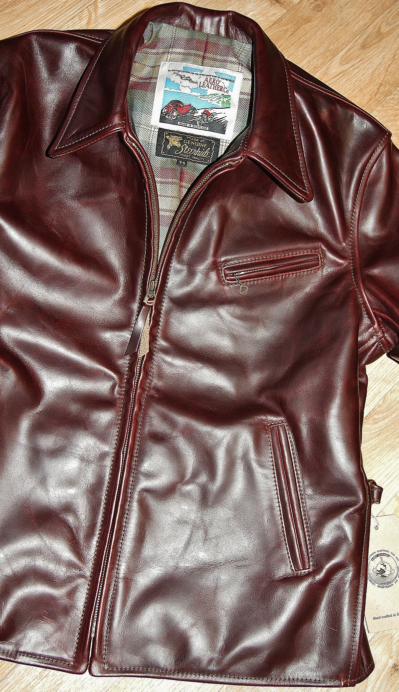 Aero Premier 1930s Half Belt Cordovan CXL Steerhide front.jpg