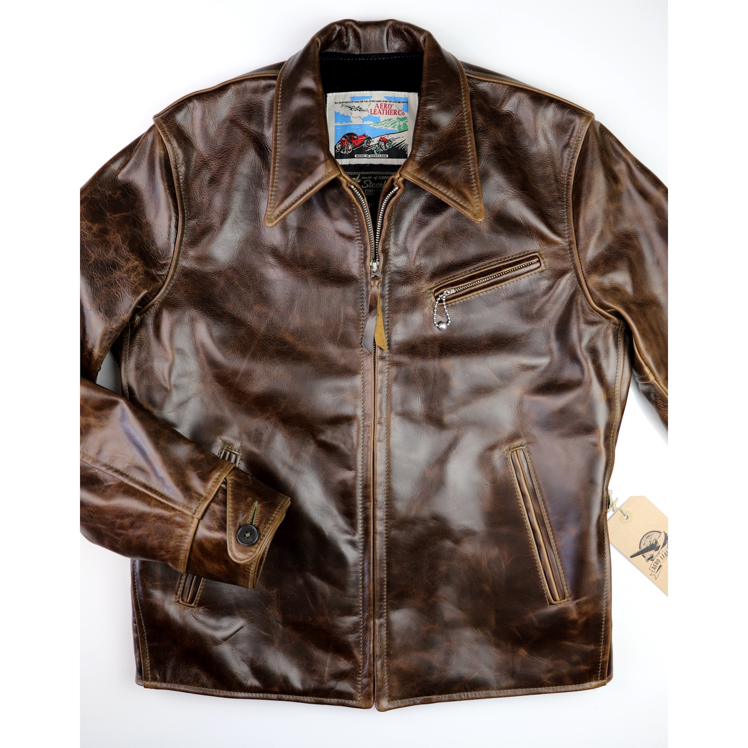 Aero Premier 1930s Half Belt Dark Maple Bainbridge front.jpg