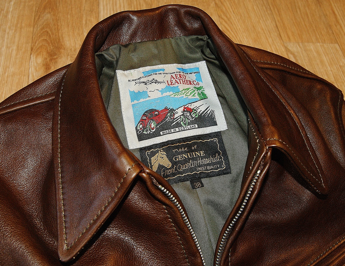 Aero Premier 1930s Half Belt Seal Vicenza Horsehide tag.jpg