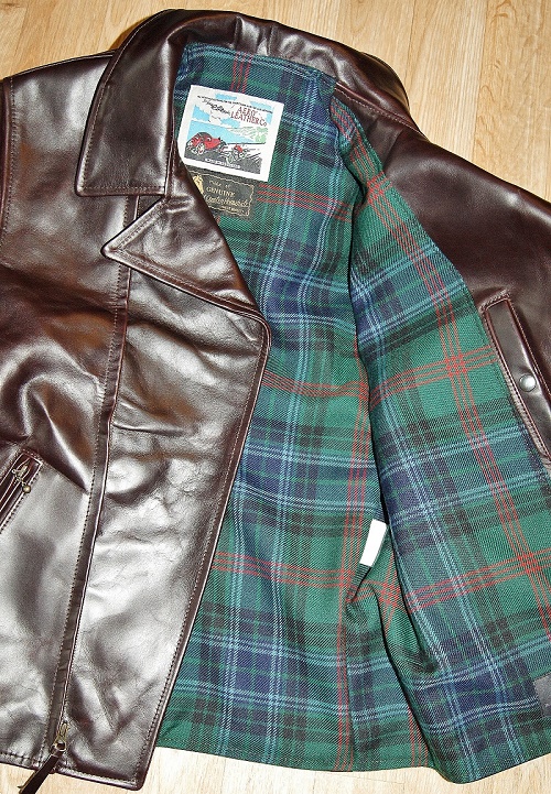 Aero Premier Bootlegger Cordovan CXL FQHH Lochcarron Hunting Modern tartan.jpg