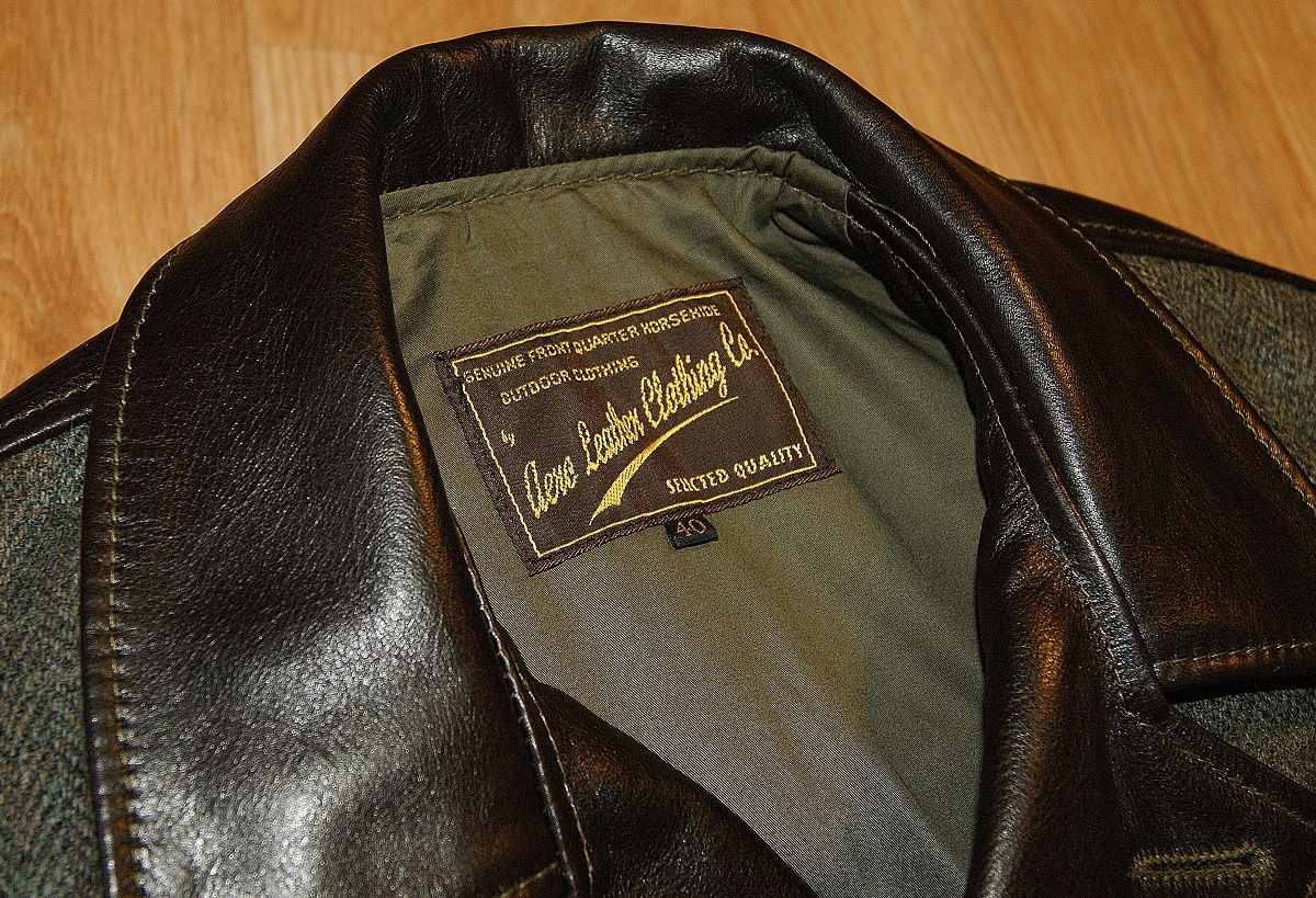 Aero Premier Bootlegger Tweed and Horsehide 40 tag.jpg