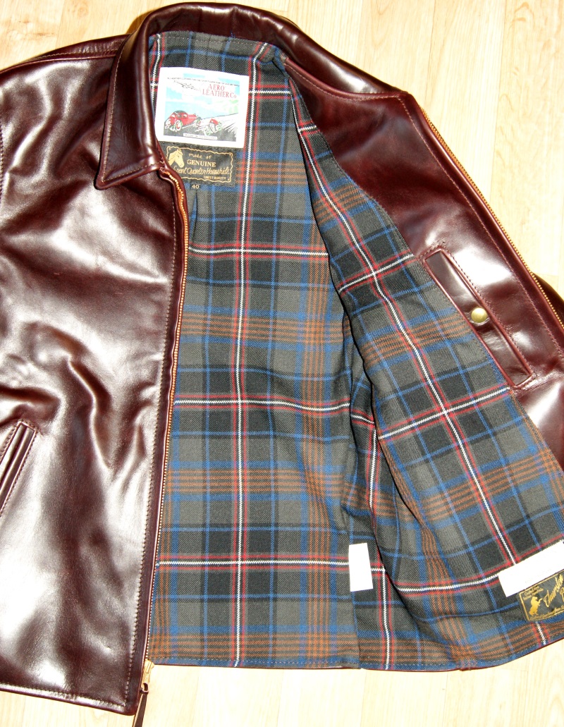 Aero Premier Half Belt Cordovan CXL FQHH H8 Capercaillie tartan lining.jpg