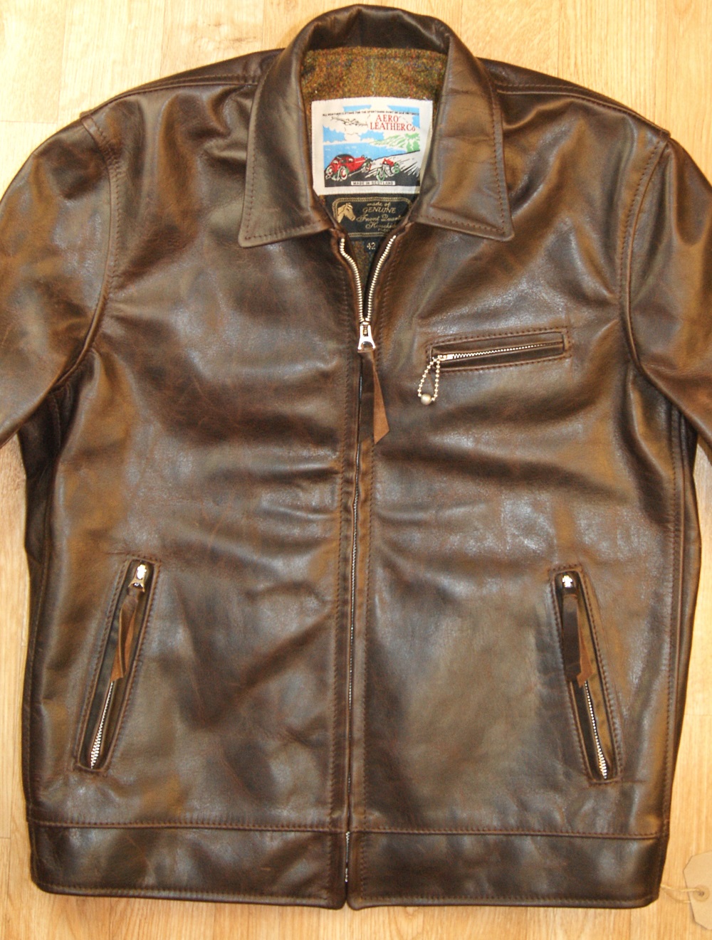 Aero Premier Highwayman Battered Seal Horsehide KS21 front.jpg