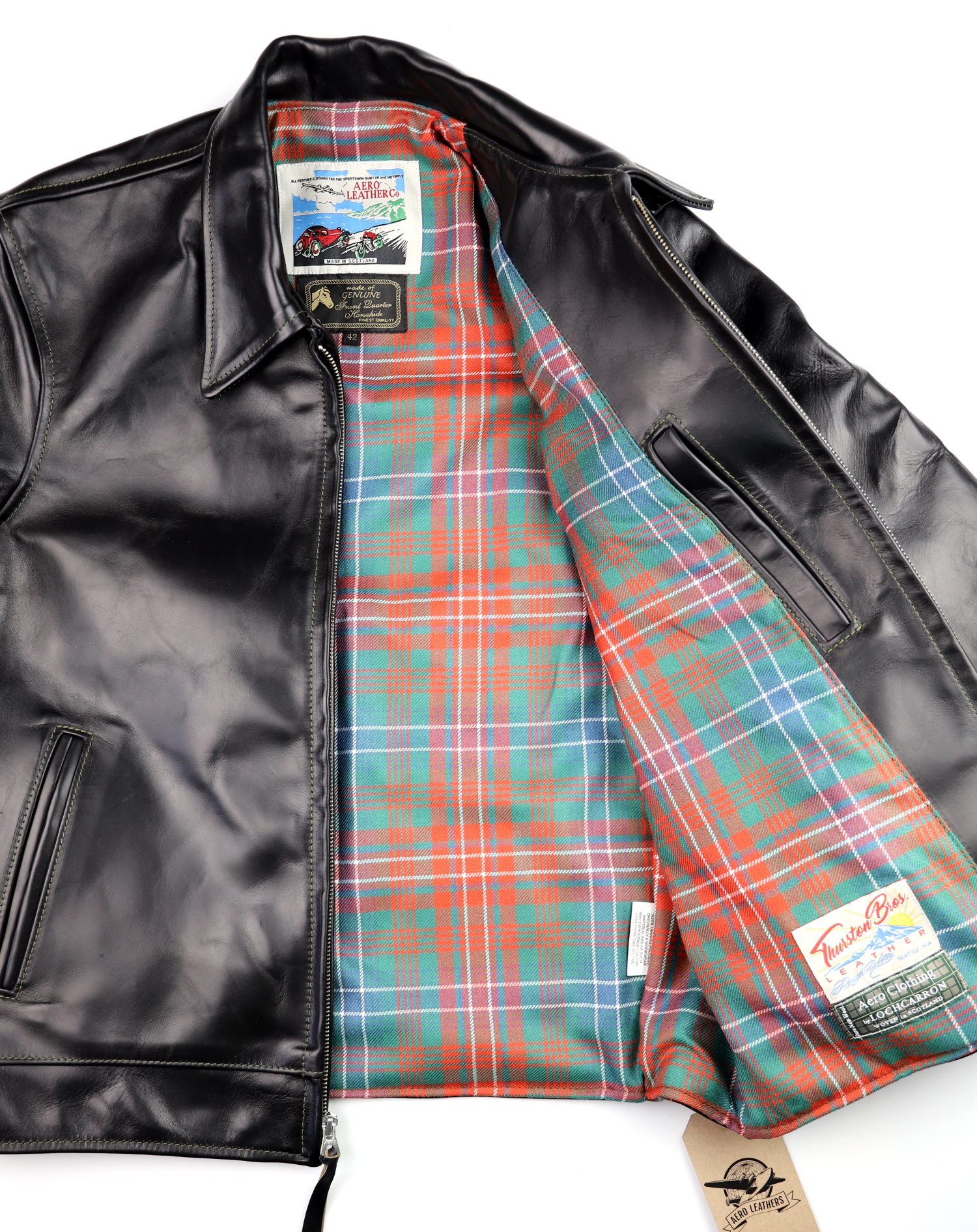 Aero Premier Highwayman Black CXL FQHH SZ6 Wilson Ancient tartan lining.jpg