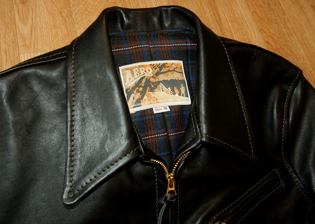 Aero Premier Highwayman Black Vicenza Horsehide AA31 tag.jpg