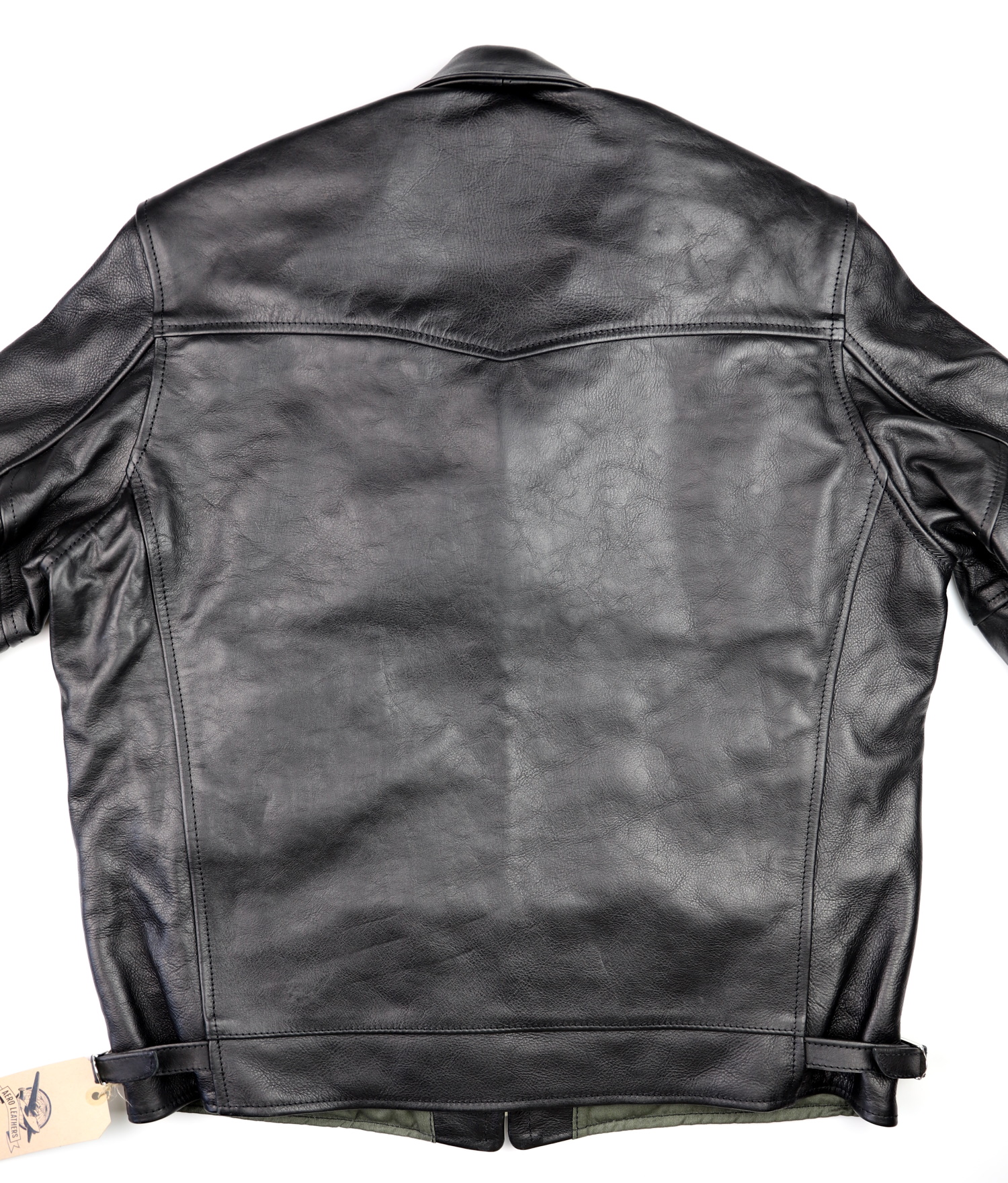 Aero Premier Highwayman Black Vicenza Horsehide DG2 back.jpg