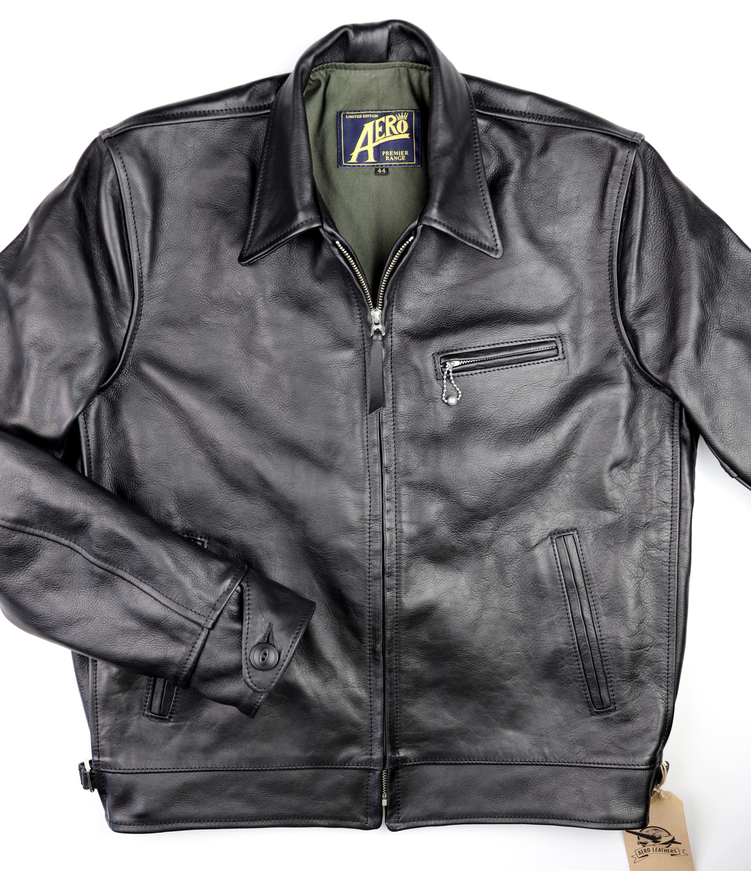 Aero Premier Highwayman Black Vicenza Horsehide DG2 front.jpg