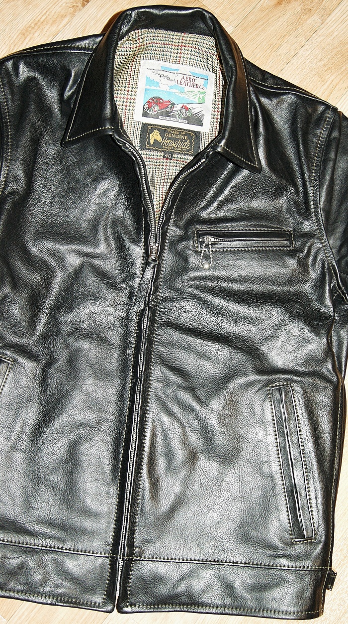 Aero Premier Highwayman Black Vicenza Horsehide front.jpg