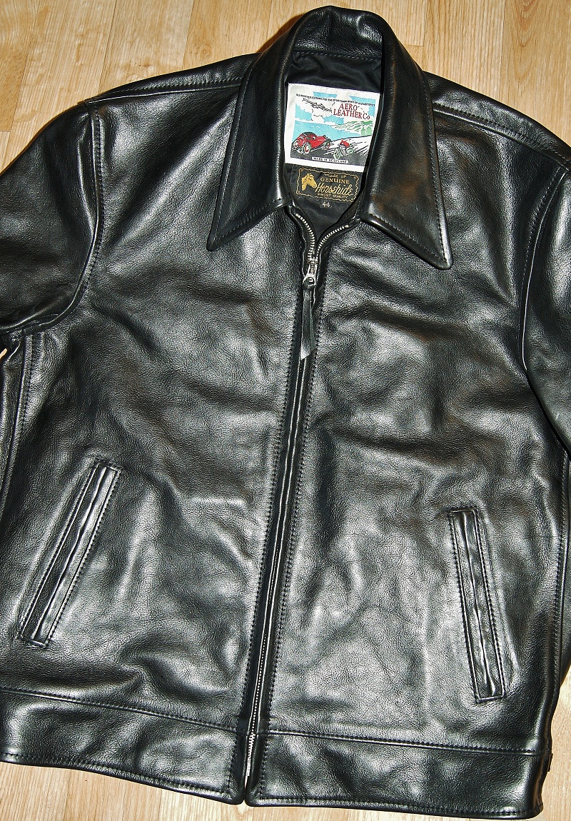 Aero Premier Highwayman Black Vicenza Horsehide front.jpg