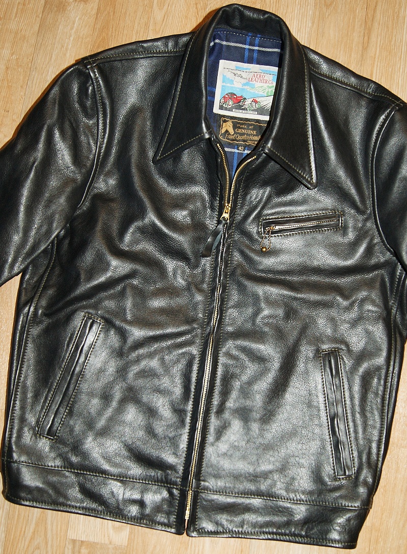 Aero Premier Highwayman Black Vicenza Horsehide front.jpg