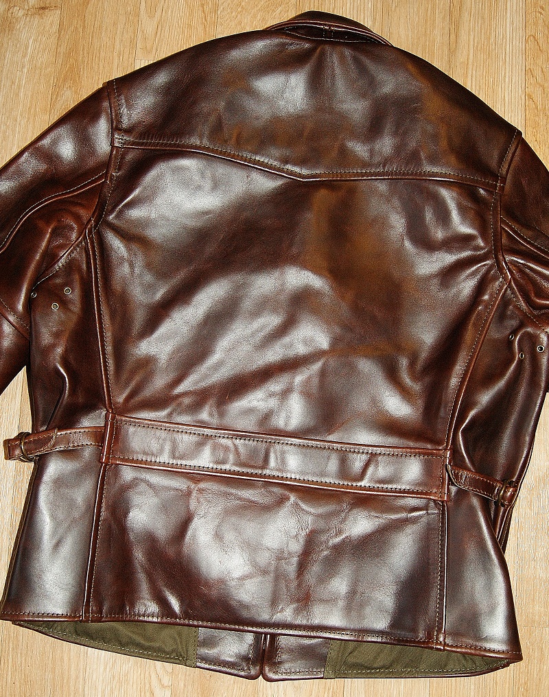 Aero Premier Highwayman Brown CXL FQHH back.jpg