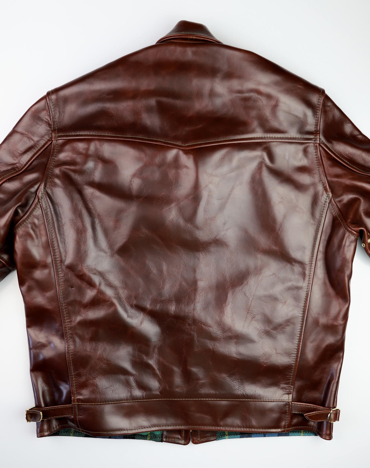 Aero Premier Highwayman Brown CXL Steerhide EG6 back.jpg