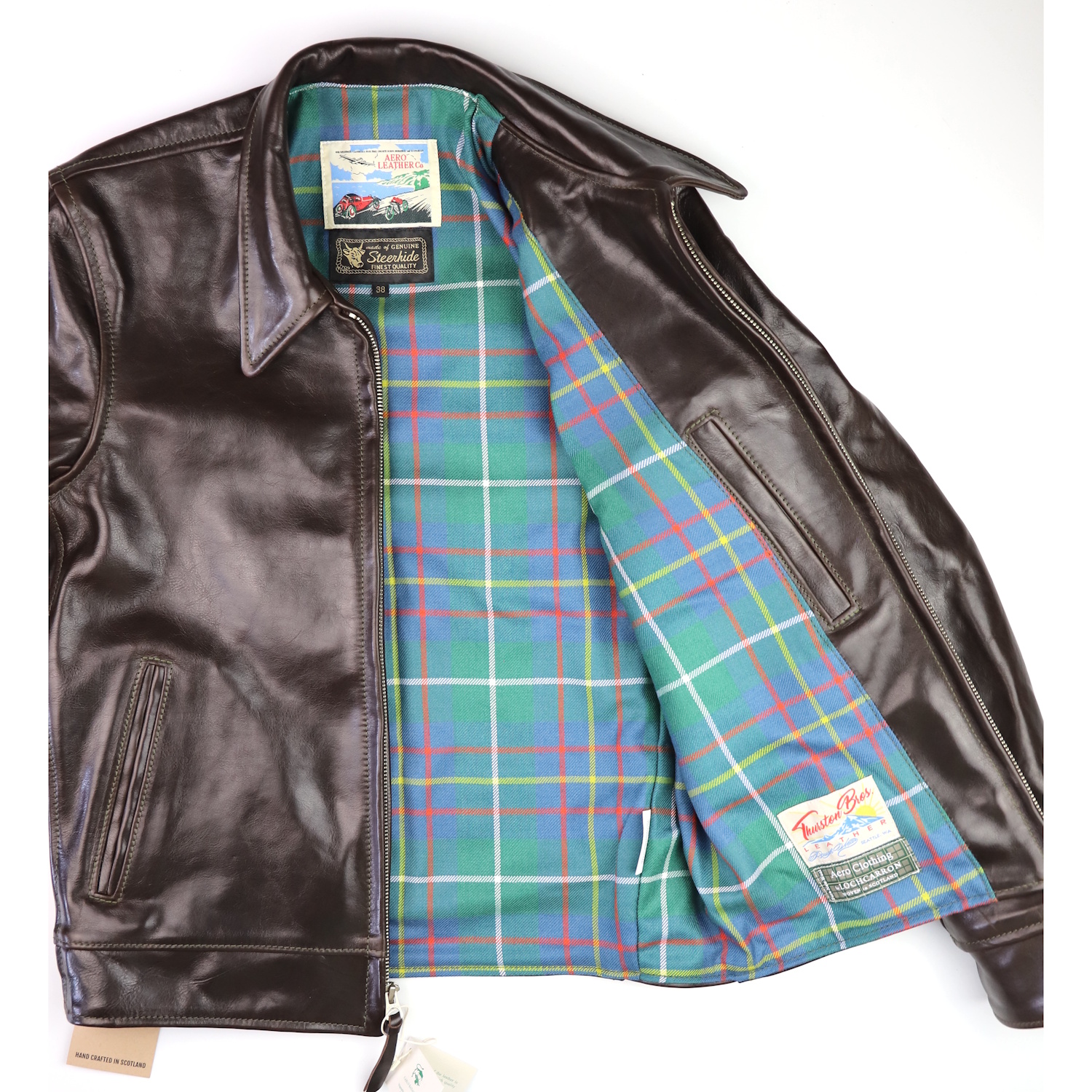 Aero Premier Highwayman Chestnut Badalassi Cowhide WT9 Inglis Ancient tartan lining IG square.jpg
