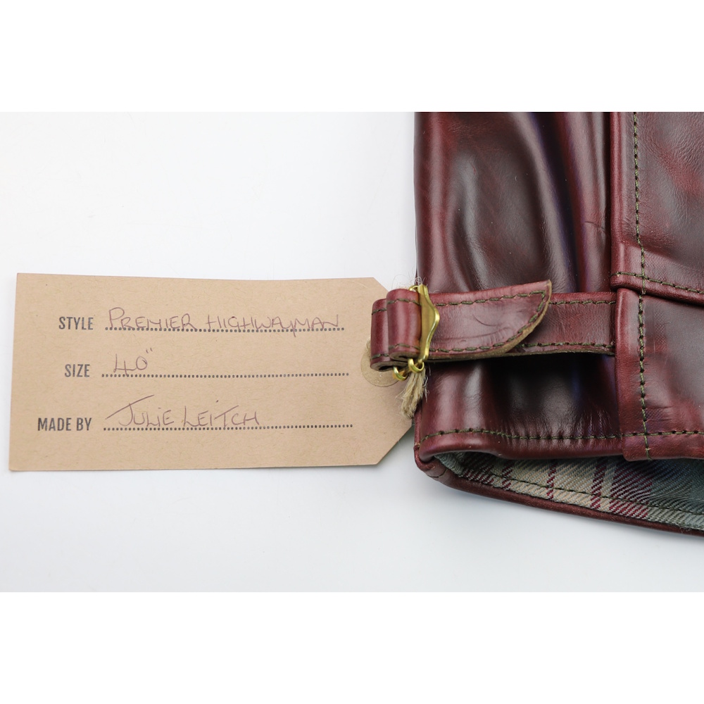 Aero Premier Highwayman Cordovan CXL Steerhide MC9 name tag.jpg