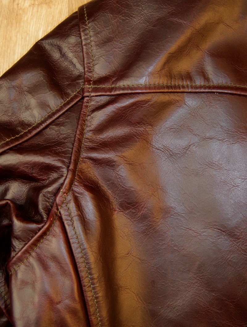 Aero Premier Highwayman Cordovan CXL Steerhide UX9 shoulder grain.jpg