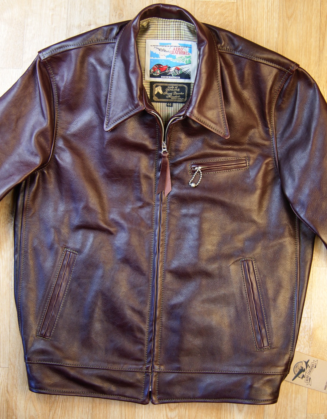 Aero Premier Highwayman Cordovan Vicenza Horsehide front.jpg