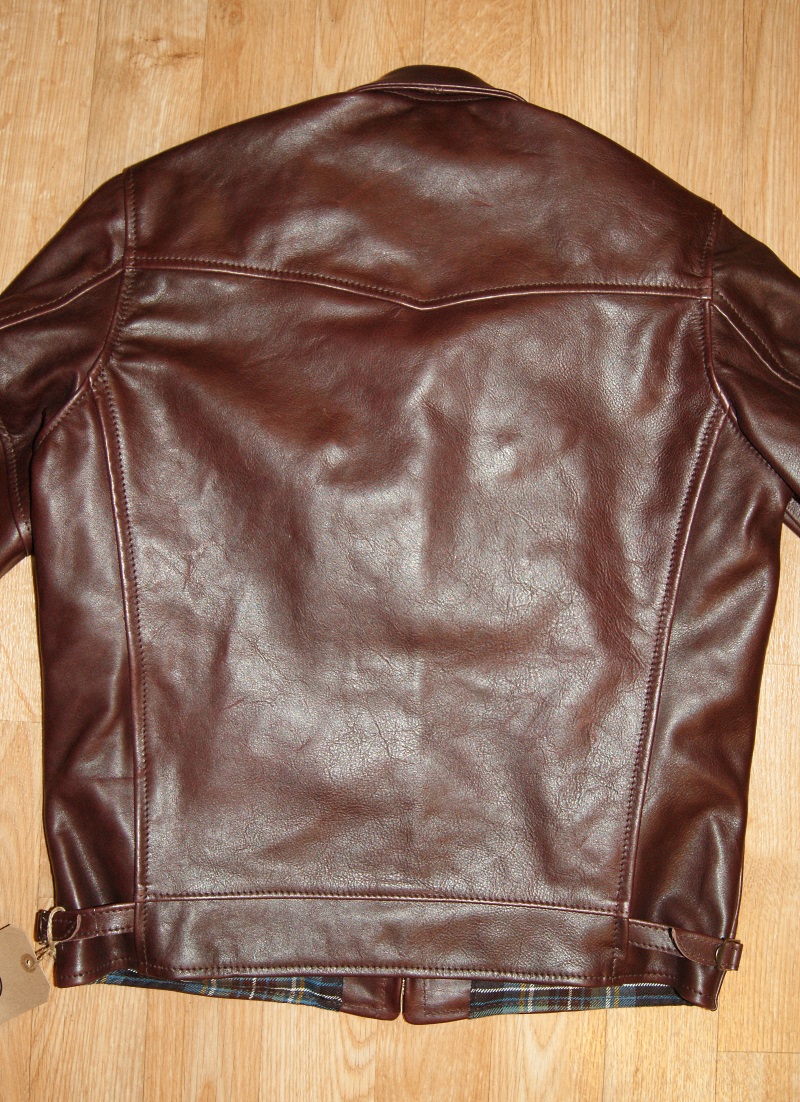 Aero Premier Highwayman Cordovan Vicenza Horsehide KP7 back.jpg