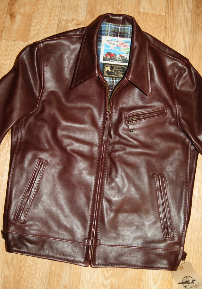 Aero Premier Highwayman Cordovan Vicenza Horsehide KP7 front.jpg