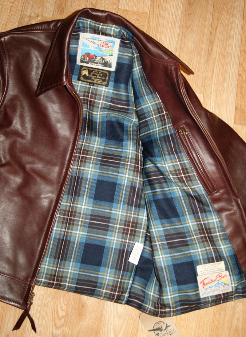 Aero Premier Highwayman Cordovan Vicenza Horsehide KP7 Holyrood Modern tartan.jpg