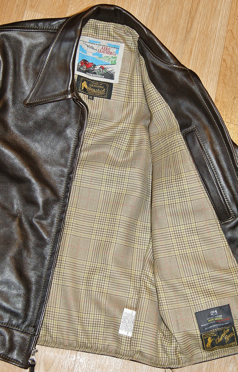 Aero Premier Highwayman Dark Seal Vicenza Crail Check Tweed lining.jpg