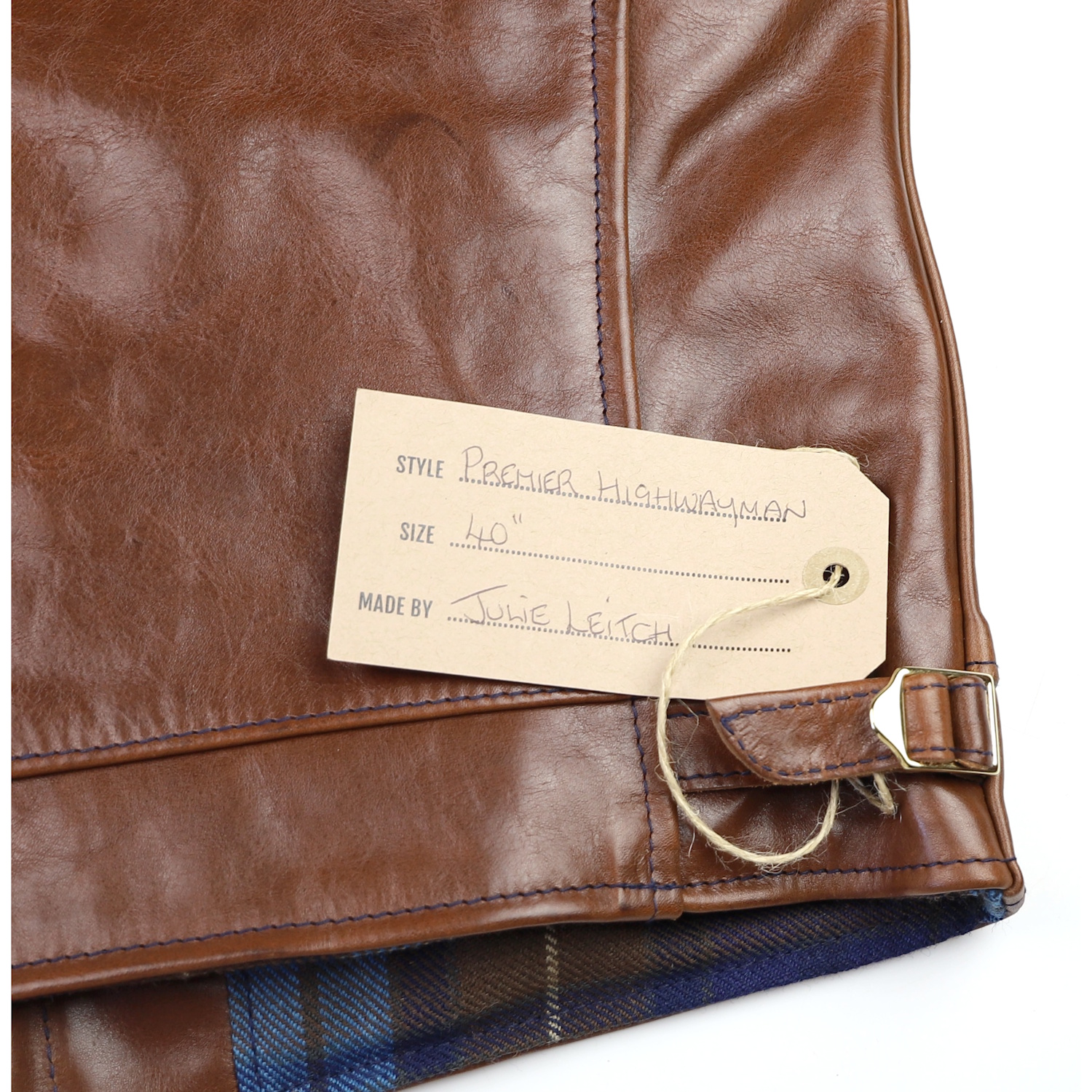 Aero Premier Highwayman Russet Badalassi CF2 name tag.jpg
