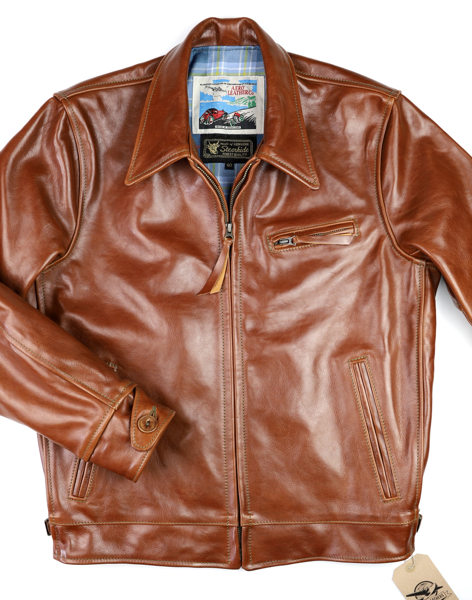 Aero Premier Highwayman Russet Badalassi Cowhide 7NW front.jpg