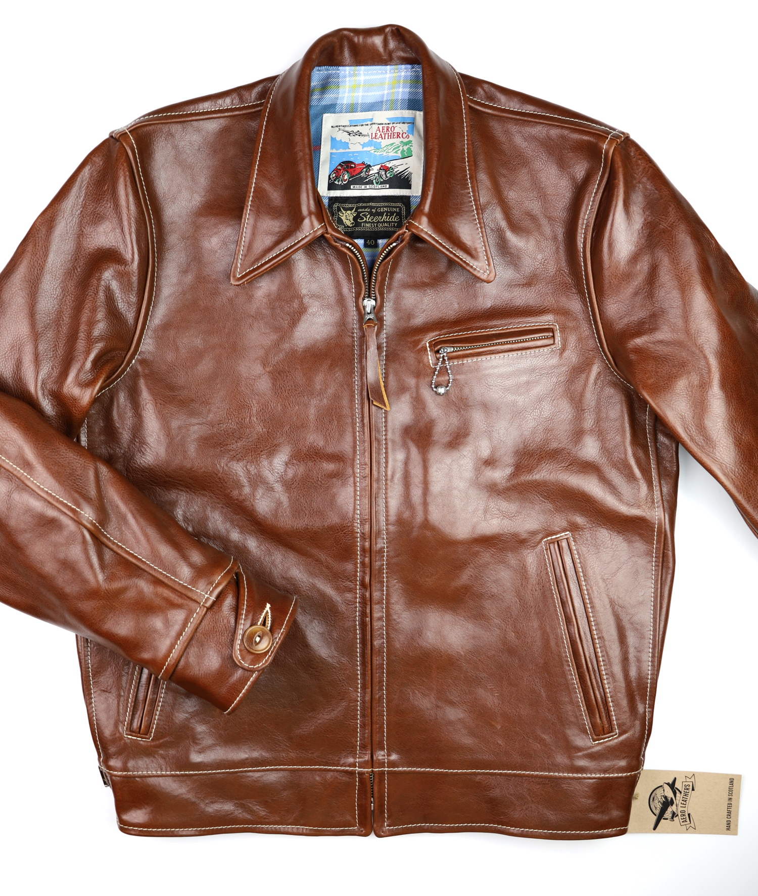 Aero Premier Highwayman Russet Badalassi Cowhide DR2 front.jpg