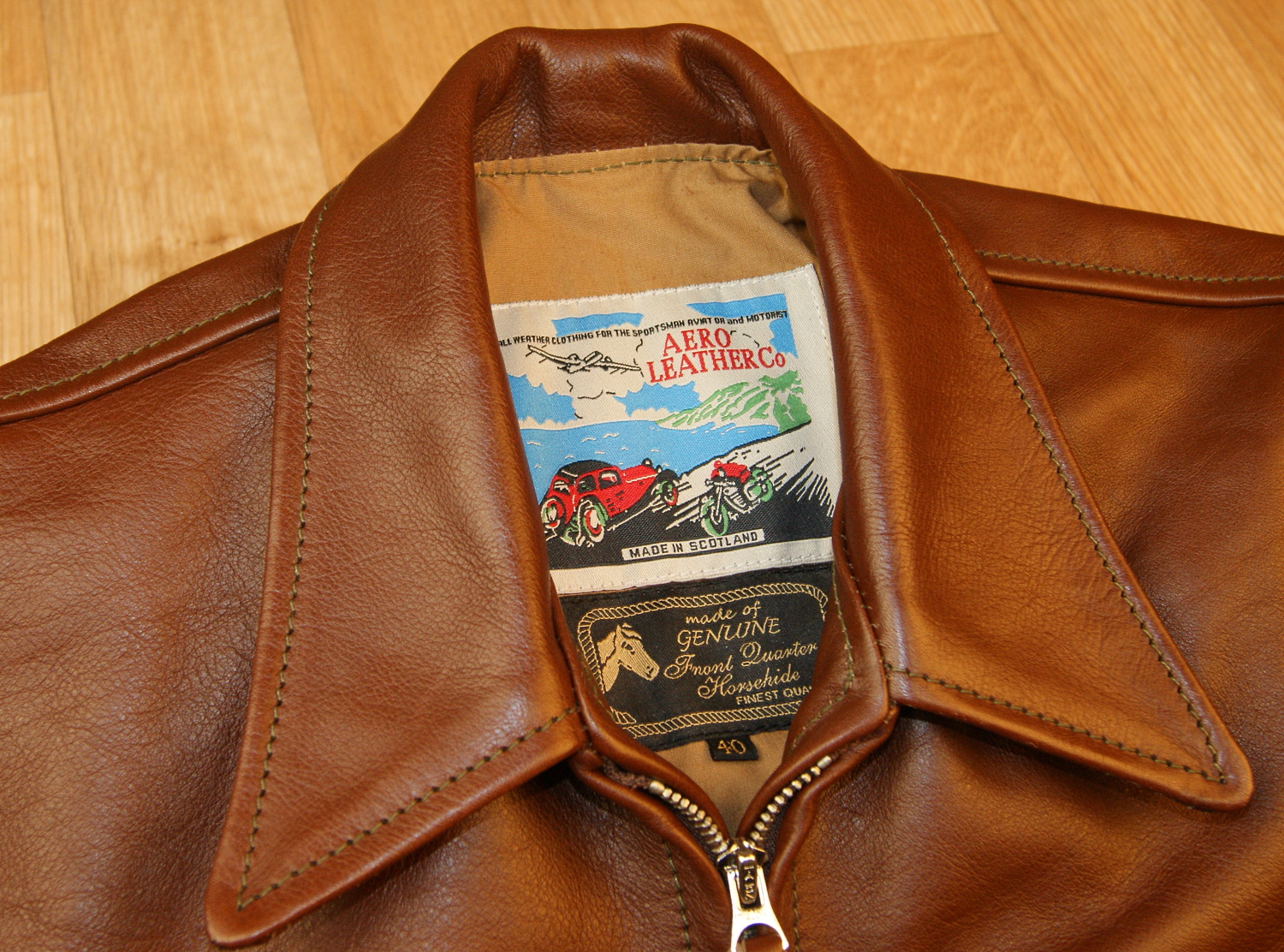 Aero Premier Highwayman Russet Vicenza Horsehide CDJ tag.jpg