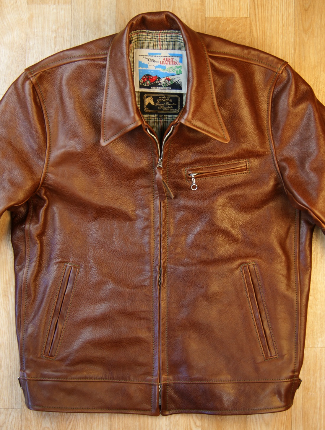 Aero Premier Highwayman Russet Vicenza Horsehide front.jpg