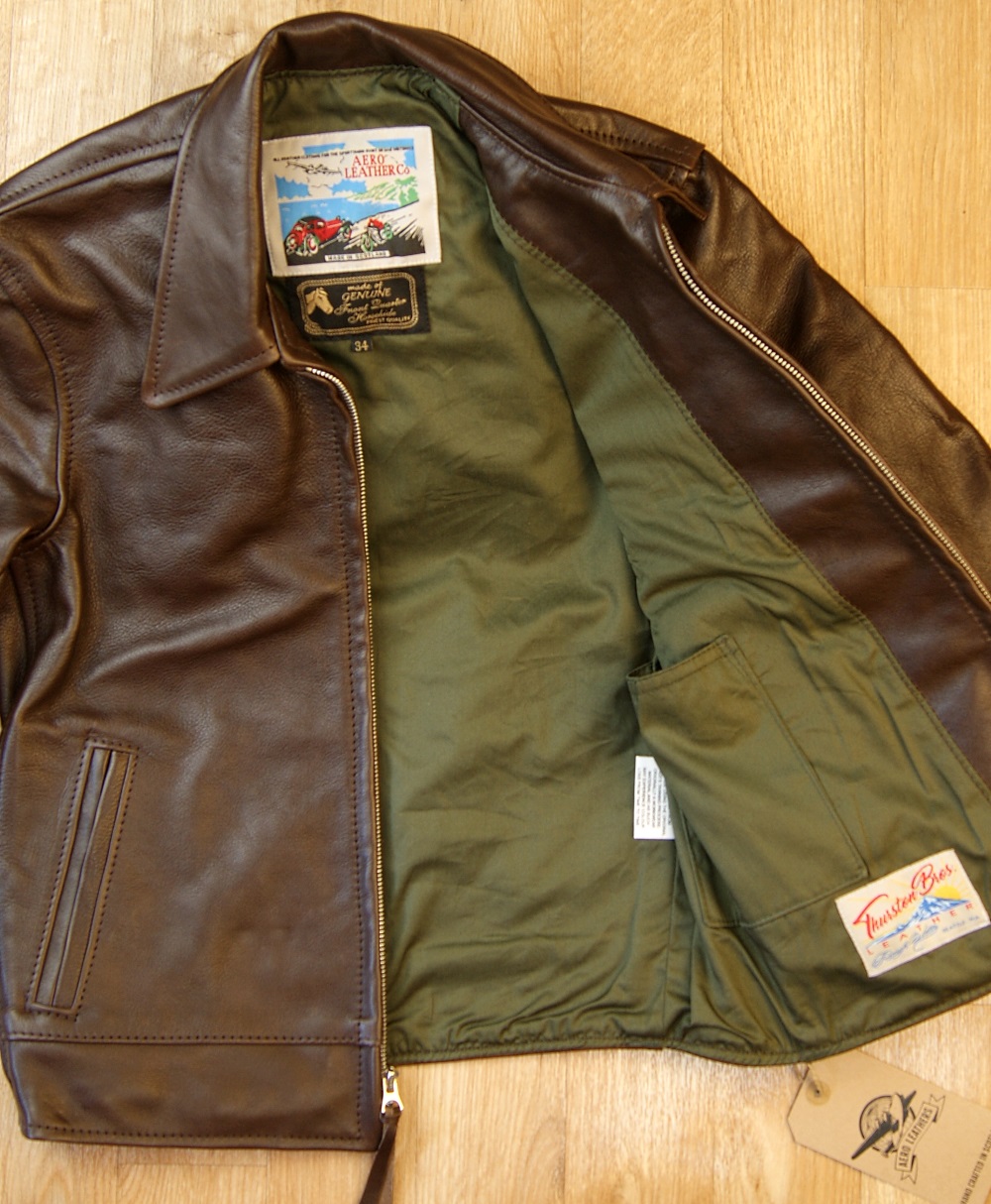 Aero Premier Highwayman Seal Vicenza CV43 olive sateen lining.jpg