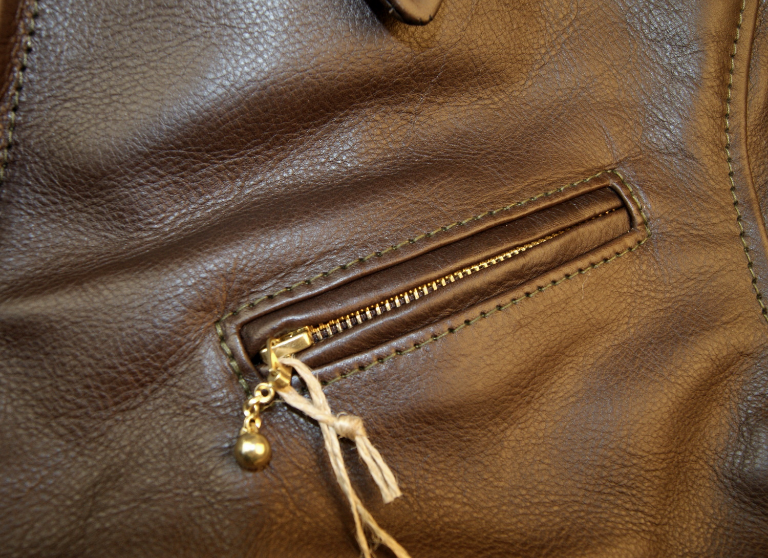 Aero Premier Highwayman Seal Vicenza Horsehide DWM chest pocket.jpg