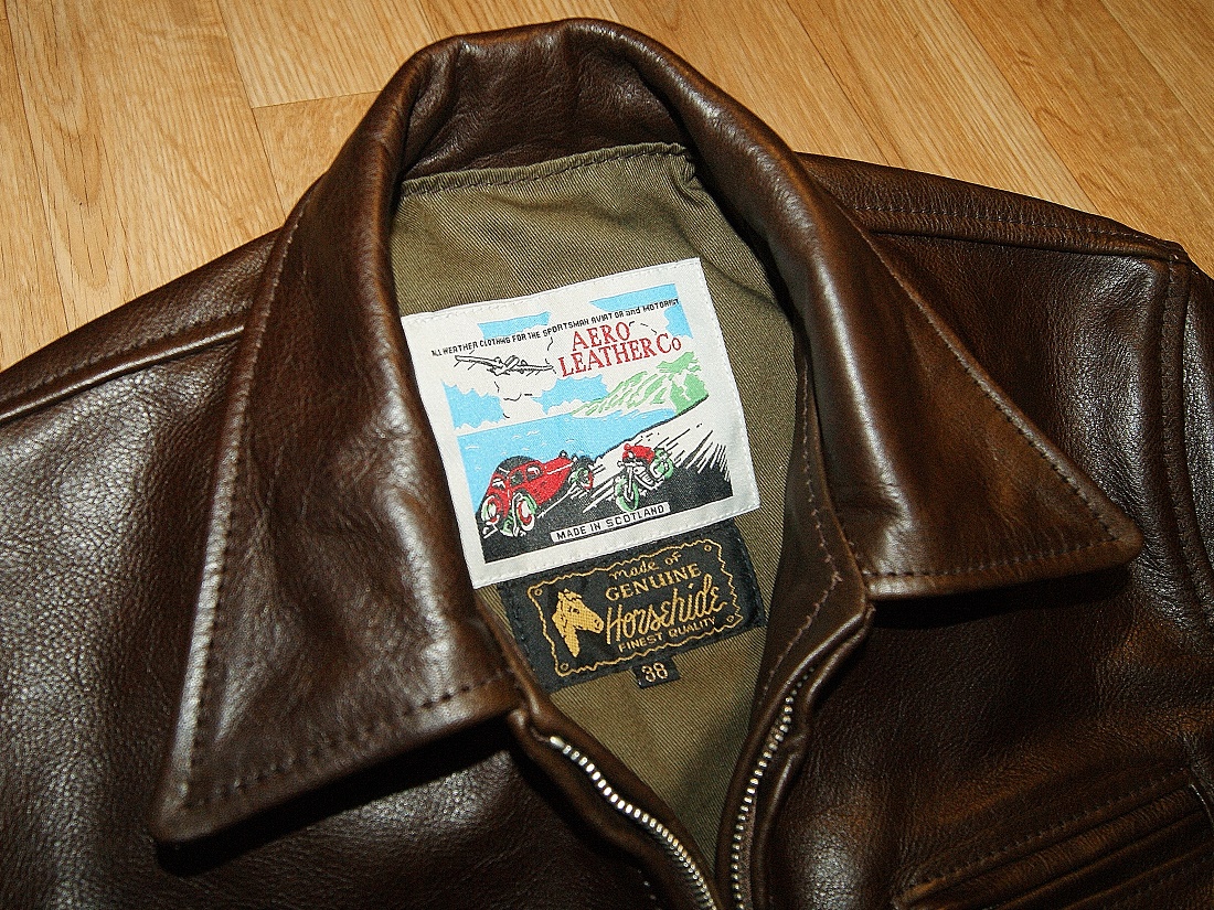 Aero Premier Highwayman Seal Vicenza Horsehide tag.jpg