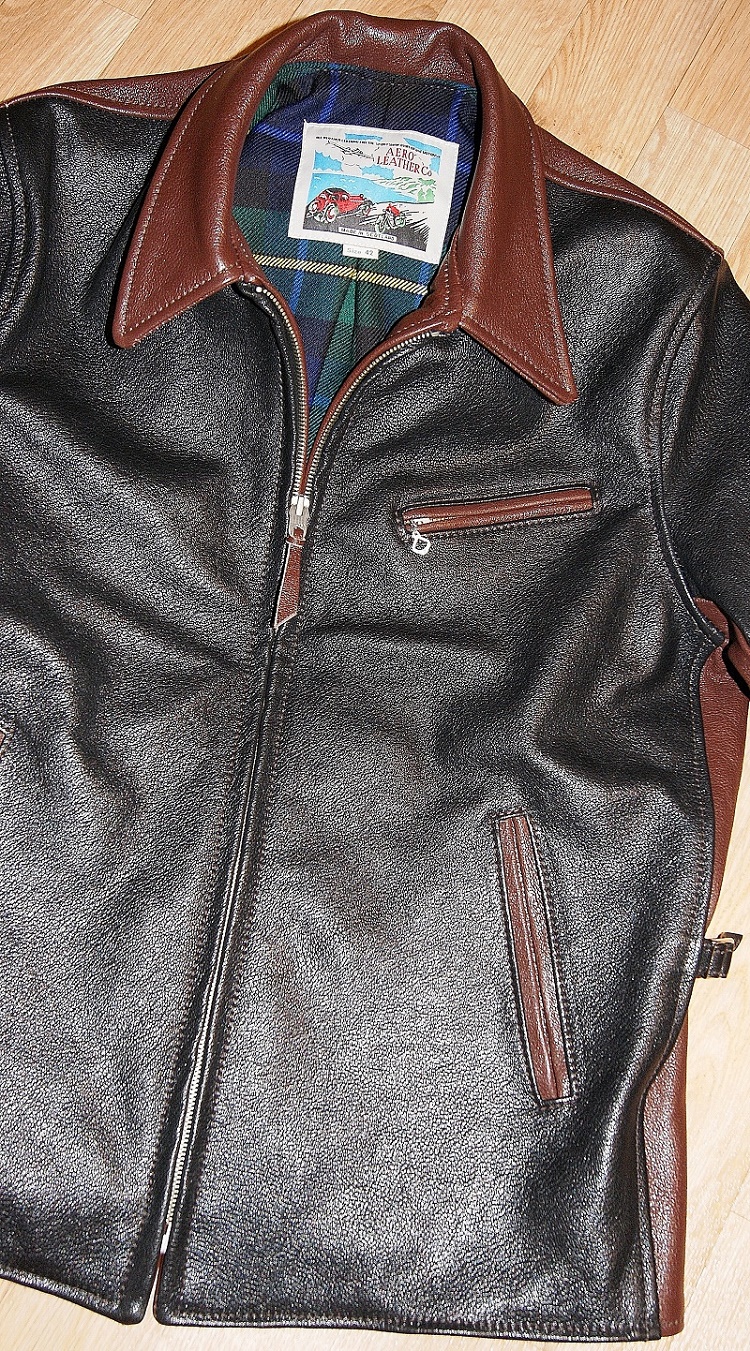 Aero Premier Sunburst Russet Black Goatskin front.jpg