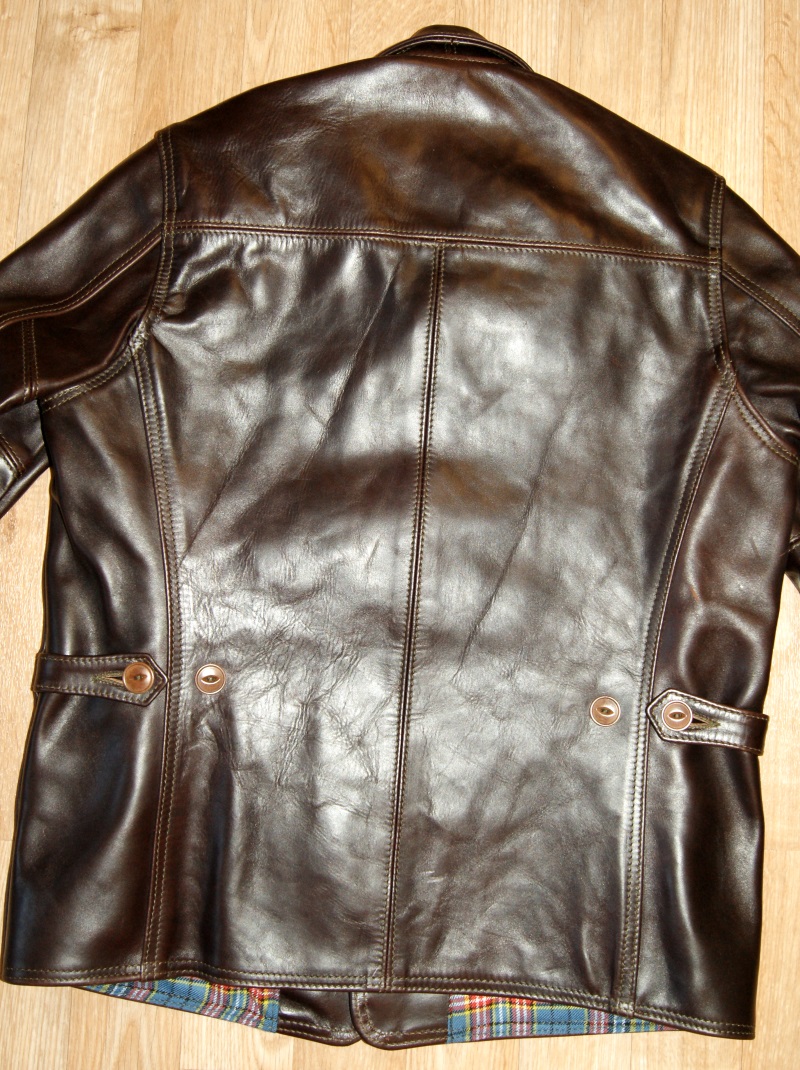 Aero Premier Work Coat Brown CXL FQHH back.jpg