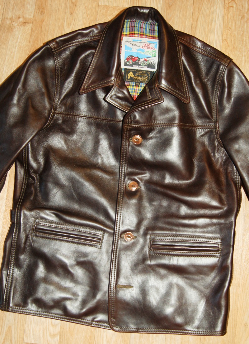 Aero Premier Work Coat Brown CXL FQHH front.jpg