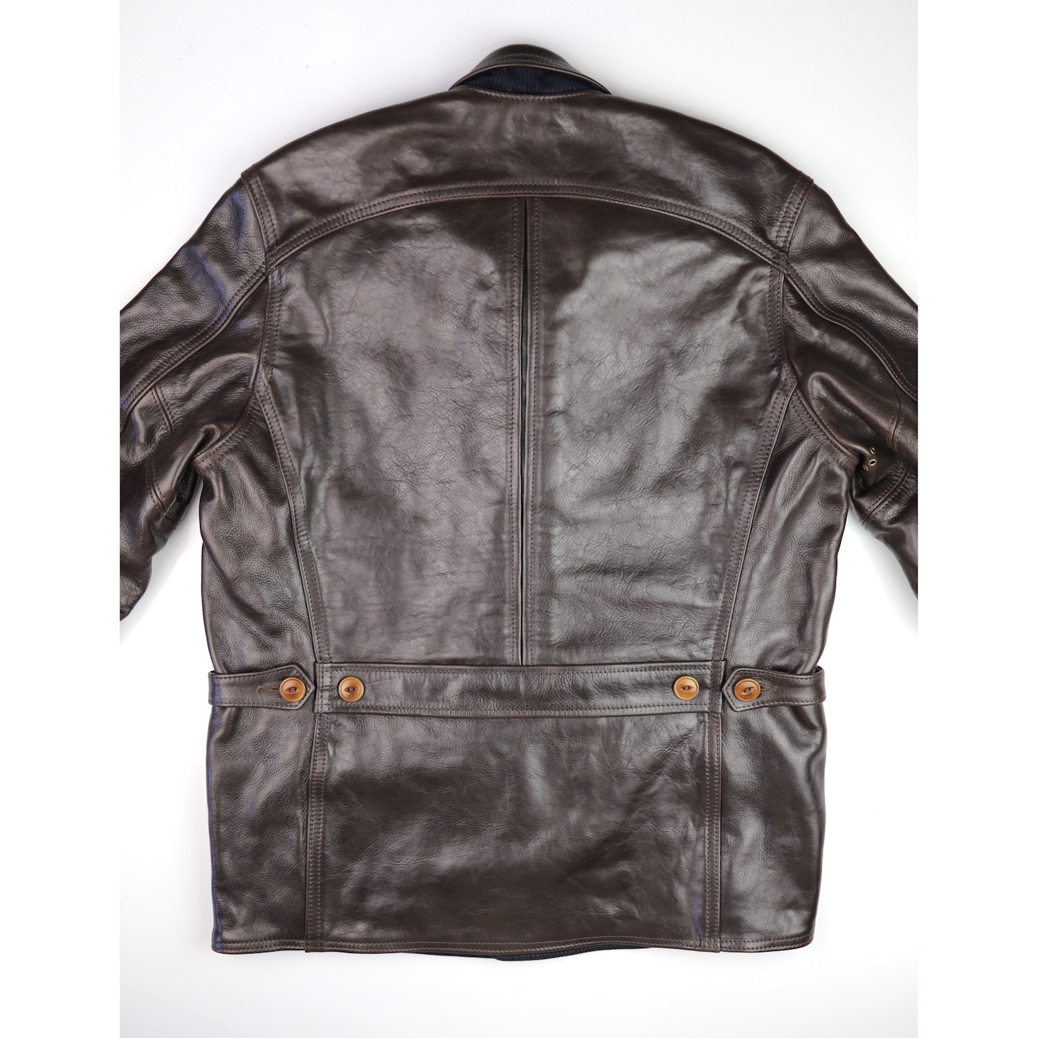 Aero Premier Work Coat Chestnut Badalassi RP5 back.jpg