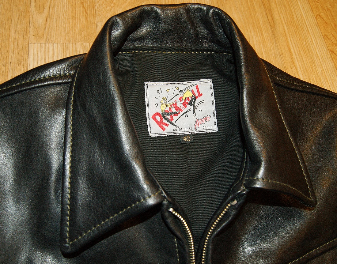 Aero Premier Zip Sleeve Highwayman 59'er Black Vicenza Horsehide tag.jpg