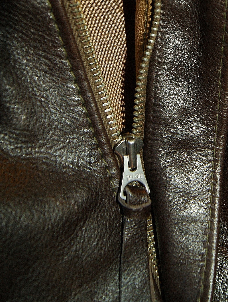 Aero Real Deal A-2 Dark Seal Vicenza zipper pull.jpg