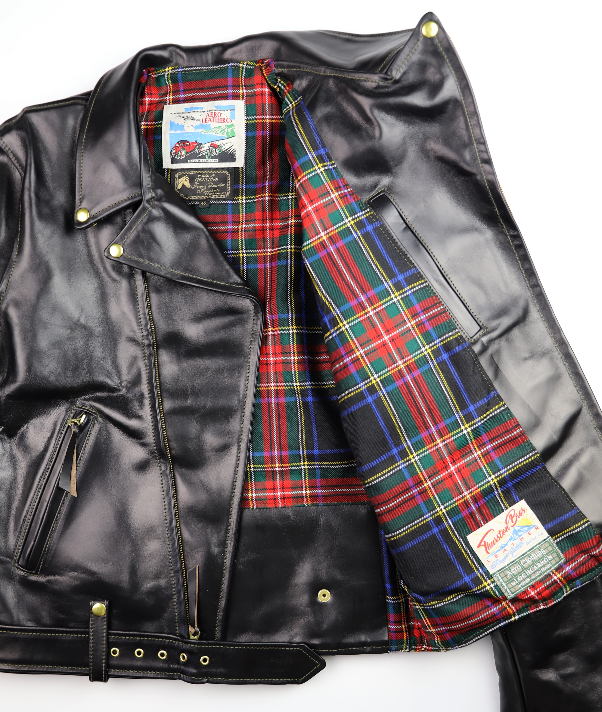 Aero Ridley Black CXL FQHH BD8 Black Stewart tartan lining.jpg