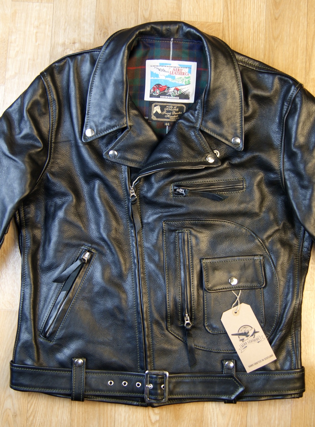 Aero Ridley Black Vicenza Horsehide LSN1 front.jpg